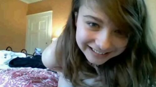 Two teen 18+ whores posing on webcam