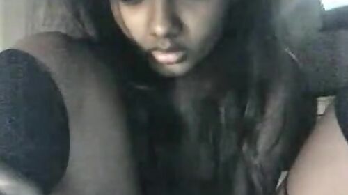 Oriental babe permitted to watch at her naked body