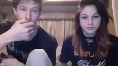 USA College teen 18+ First Time Blowjob