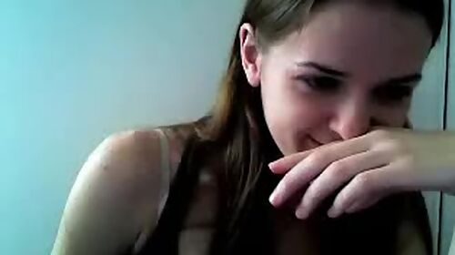 Skinny teen 18+ Naked on Stickam