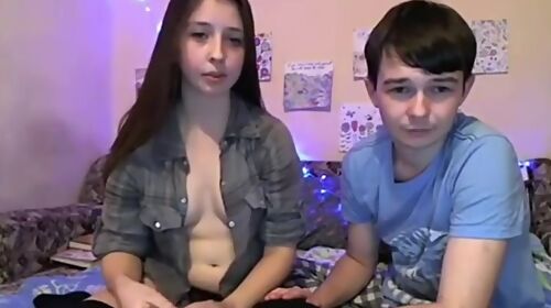 College couple sex cam show