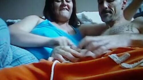 Getting cock sucked by a mature wife